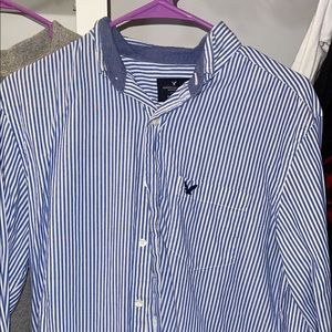 Mens button up shirt American eagle